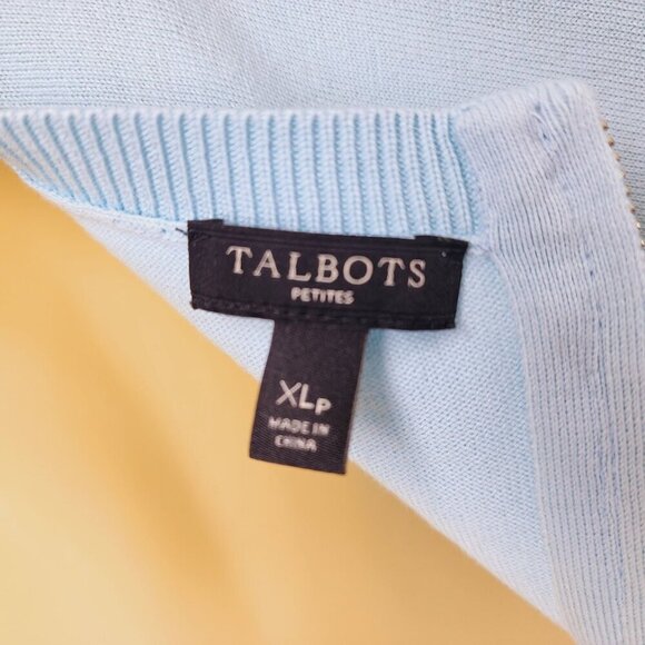 Talbots Sprinkle Donut Sweater Lightweight Women's Size XL Petite - Picture 7 of 9